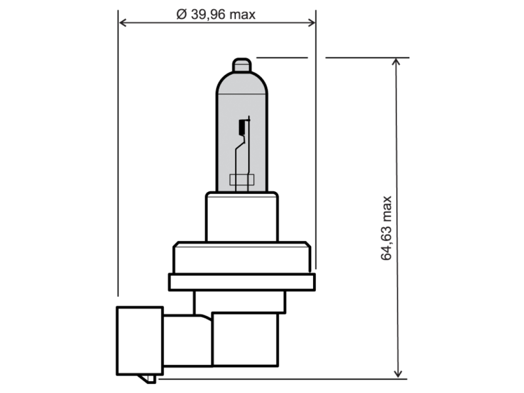 ŽÁROVKA H8 12V 35W MODRÁ RMS