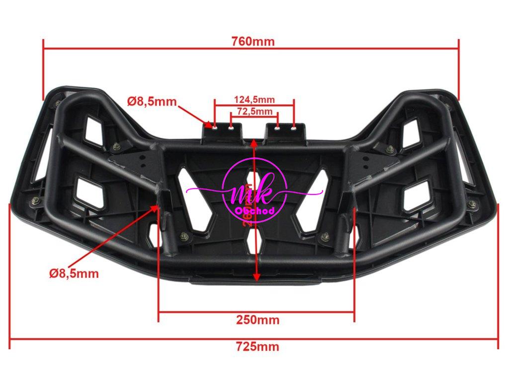 ZADNÍ NOSIČ PLAST ATV 200 NEW HB