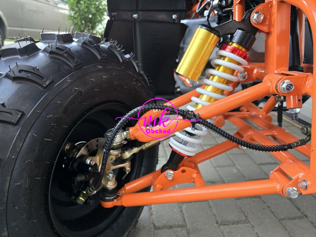 čtyřkolka 200 ccm BIG hummer 10" - oranžová