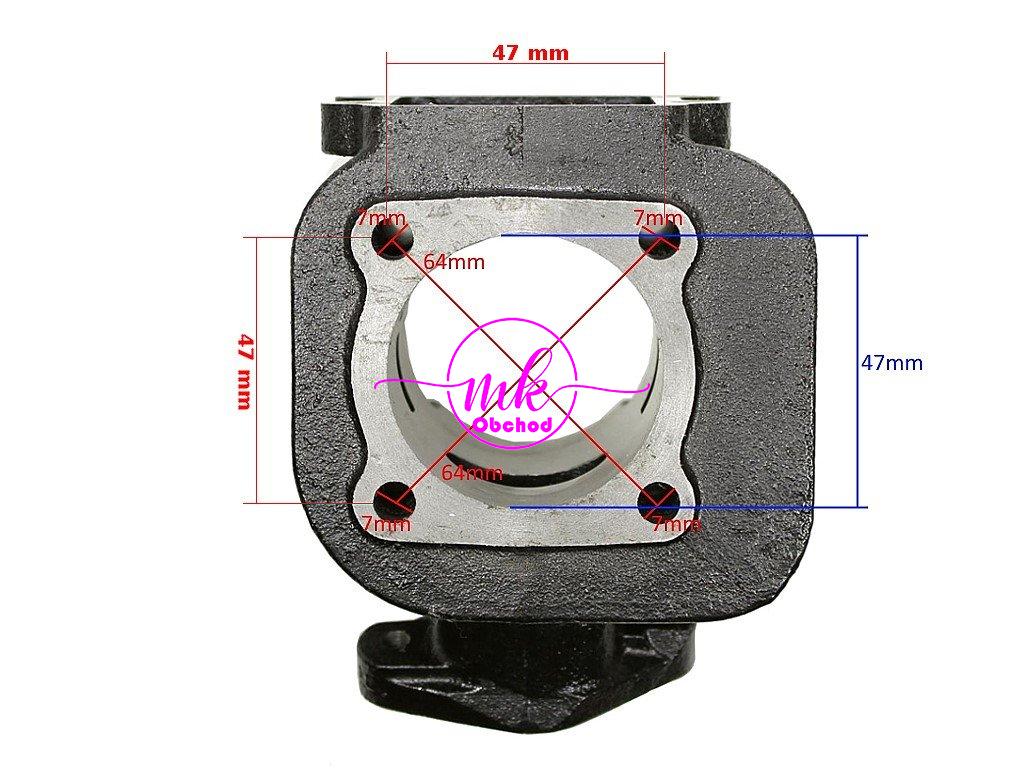 VÁLEC MINARELLI AC VERT 47mm S HLAVOU TUNING TAIW