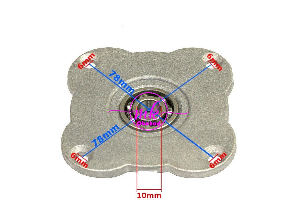 SPOJKOVÝ KRYT ATV 110/125 MANUAL TZ HORIZONTÁLNÍ MOTOR S OZNAČENÍM 139FMB, 147FMD, 152FMH, 154FMI VYSKYTUJÍCÍ SE V ATV ČÍNSKÉ ČTYŘKOLKY, MOPEDY STREET, CROSS, CHOPPER