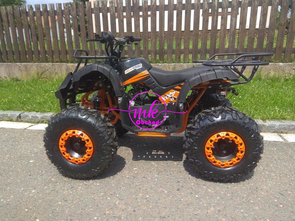 Dětská čtyřkolka 125 ccm Hummer 8" 3G - oranžová