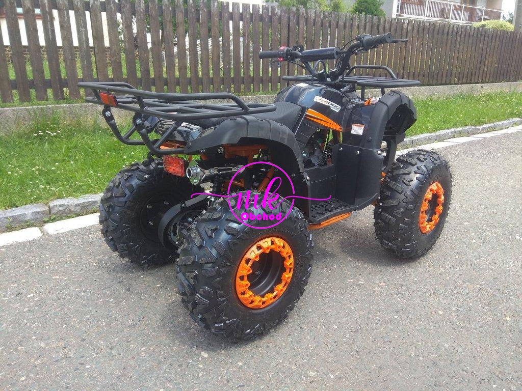 Dětská čtyřkolka 125 ccm Hummer 8" 3G - oranžová