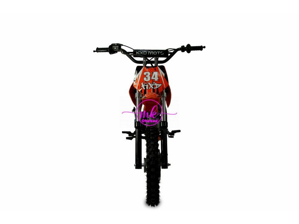 dirtbike pitbike 125ccm KXD 607  14/12 - oranžová