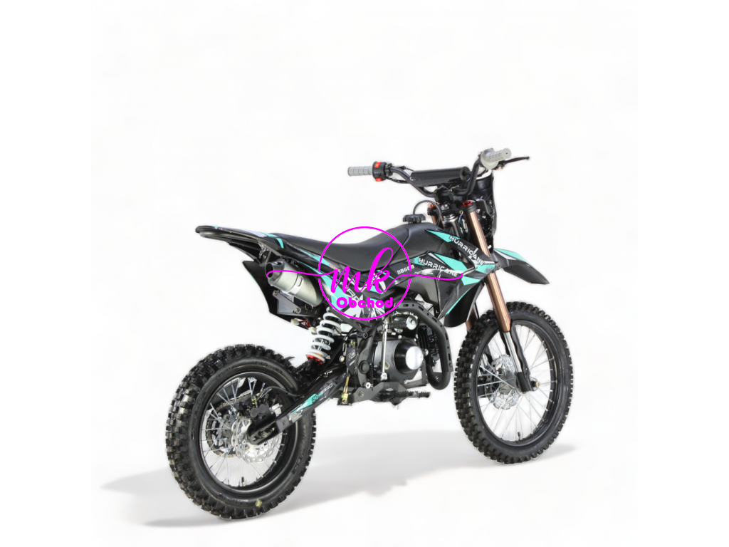 dirtbike pitbike 125ccm KXD 609  17/14 - tyrkys 