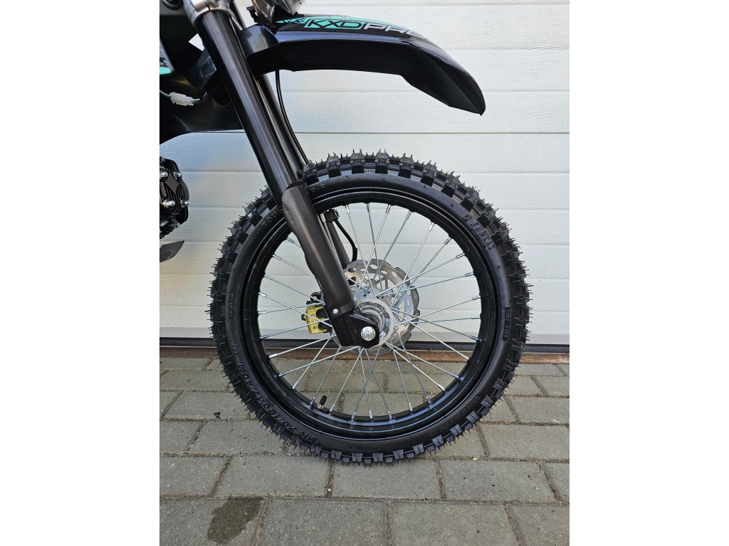 dirtbike pitbike 140 ccm KXD 612 - tyrkys (el.start)