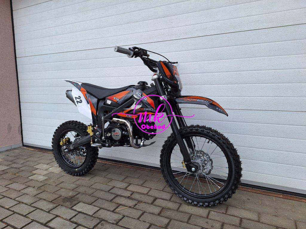 dirtbike pitbike 140 ccm KXD 612 - zelená (el.start)