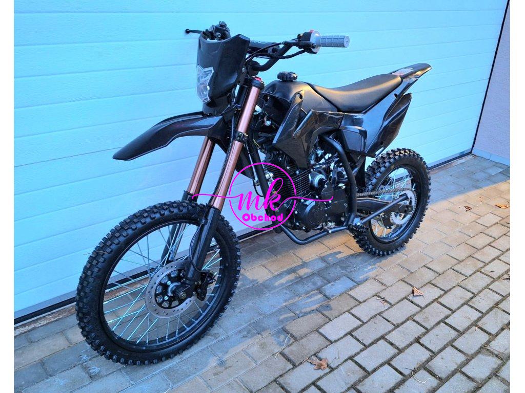 dirtbike pitbike 150 ccm KXD 613 19/16 4T - černá (el.start)