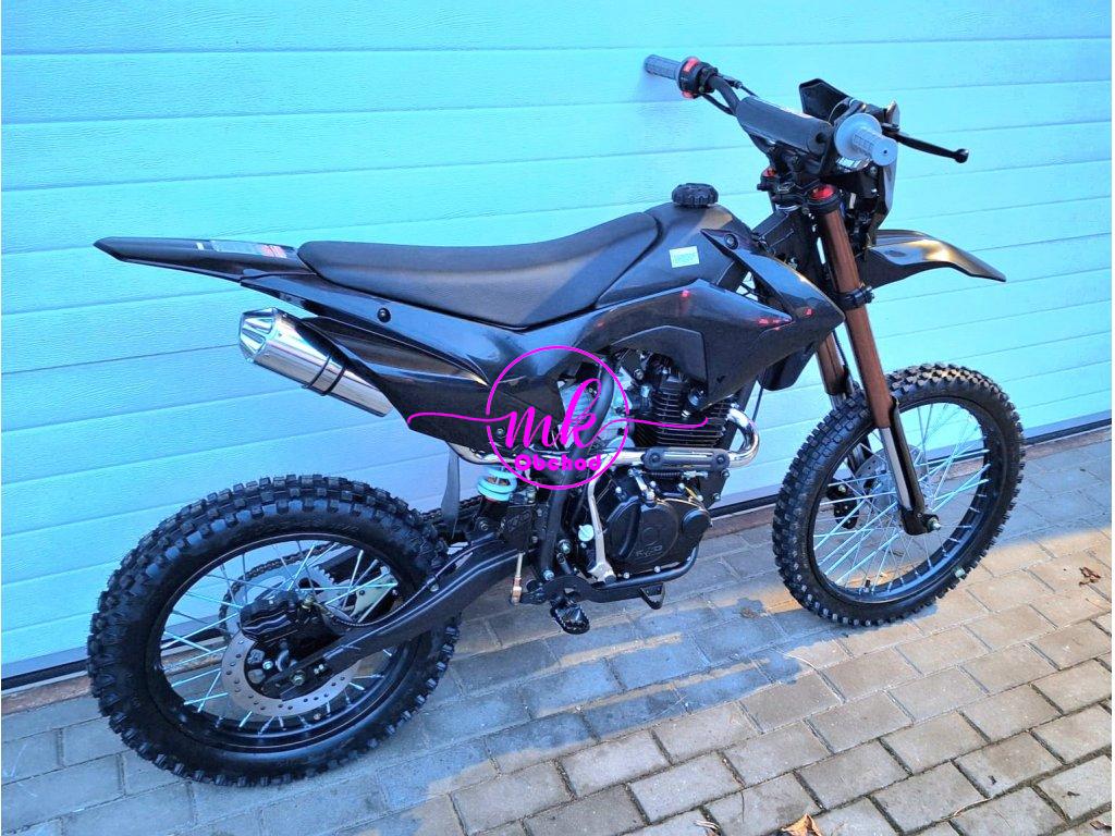 dirtbike pitbike 150 ccm KXD 613 19/16 4T - černá (el.start)