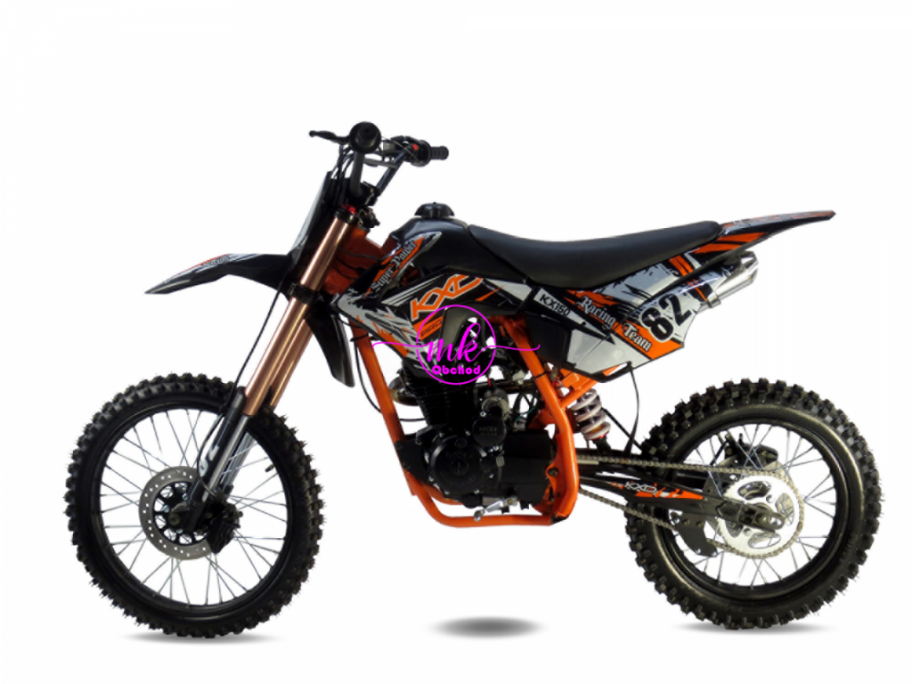 dirtbike pitbike 150 ccm KXD 613 19/16 4T - zelená (el.start)