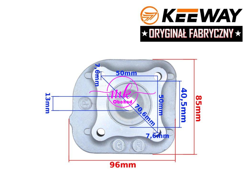 HLAVA KEEWAY 50 2T HURRICANE ORIGINÁL