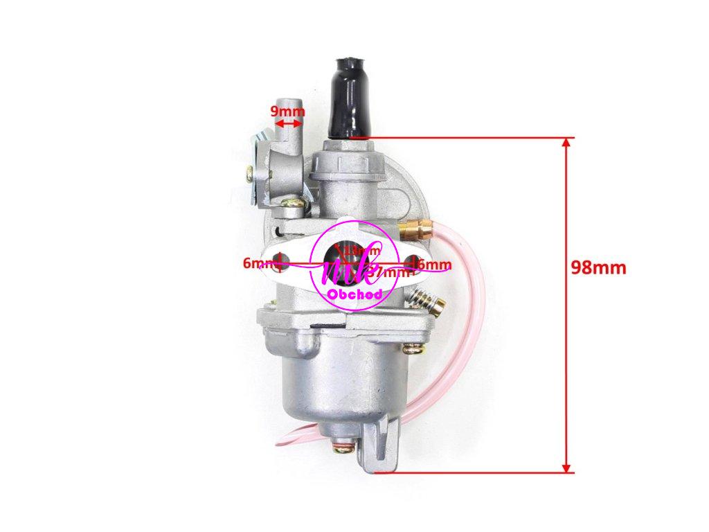 Karburátor 49cc  minibike a minicross