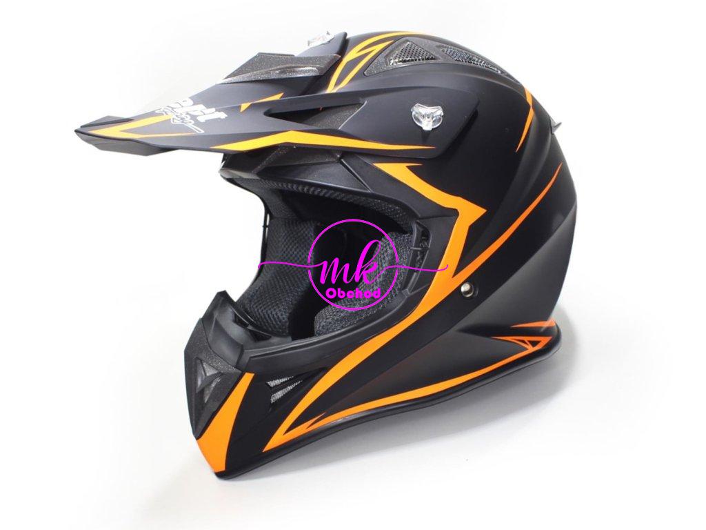 KASK SAFEBET HF-116 FLAT BLACK Q178 ORANŽOVÁ L (BEZ ECE)