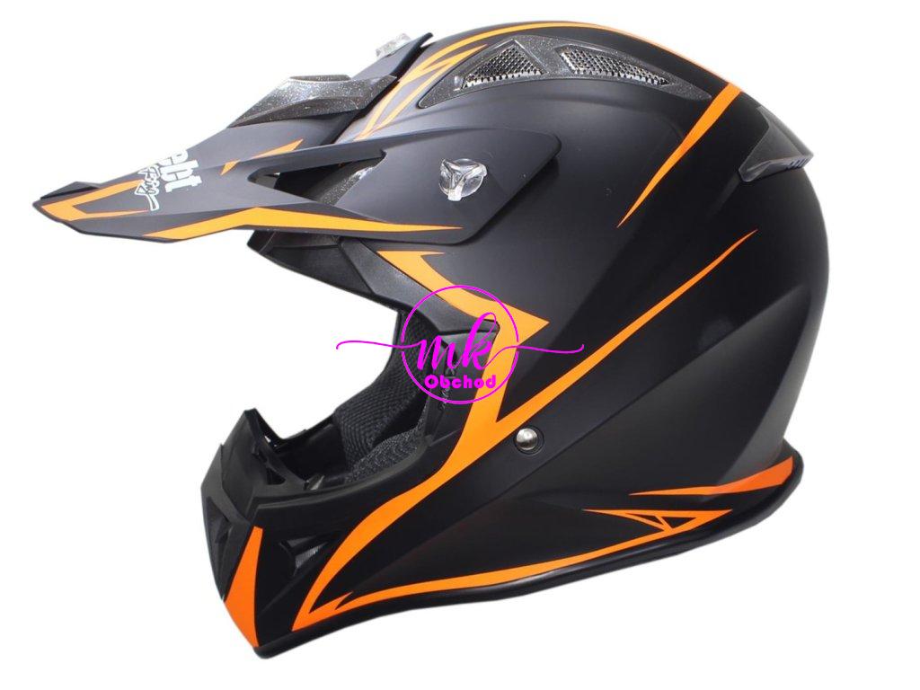 KASK SAFEBET HF-116 FLAT BLACK Q178 ORANŽOVÁ L (BEZ ECE)