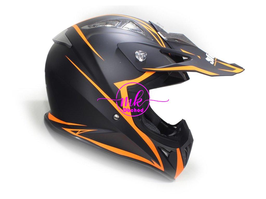 KASK SAFEBET HF-116 FLAT BLACK Q178 ORANŽOVÁ L (BEZ ECE)