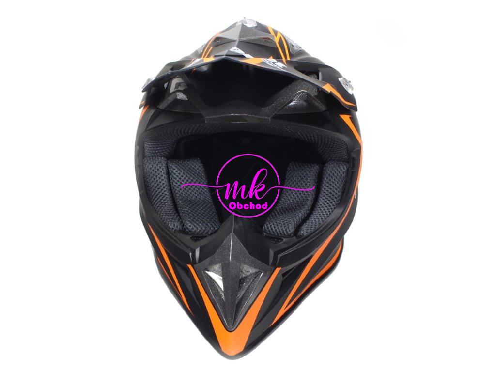 KASK SAFEBET HF-116 FLAT BLACK Q178 ORANŽOVÁ M (BEZ ECE)