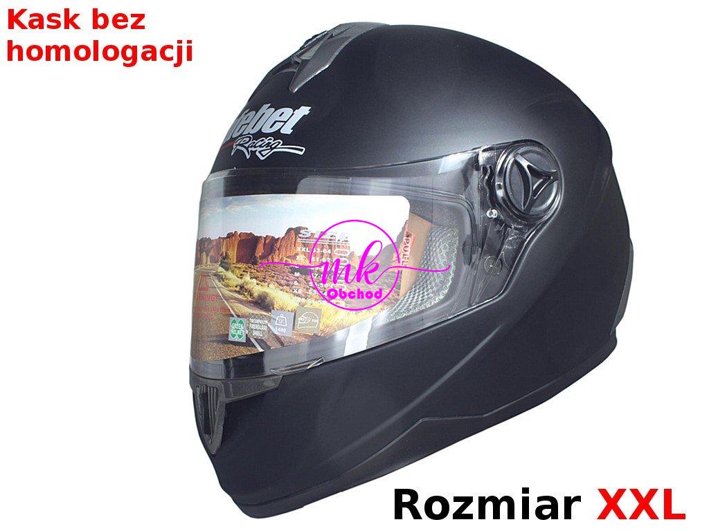 KASK SAFEBET HF-122 FLAT BLACK XXL (BEZ ECE)