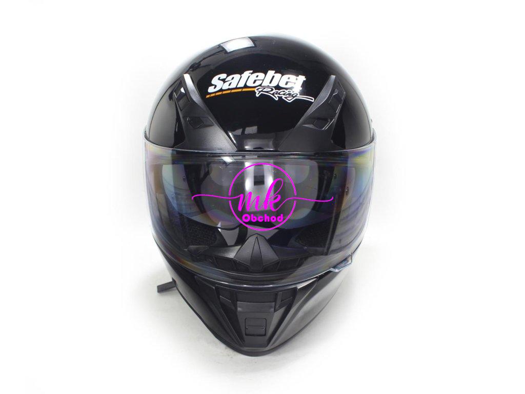 KASK SAFEBET HF-125A ČERNÁ M (BEZ ECE) FMVSS 218