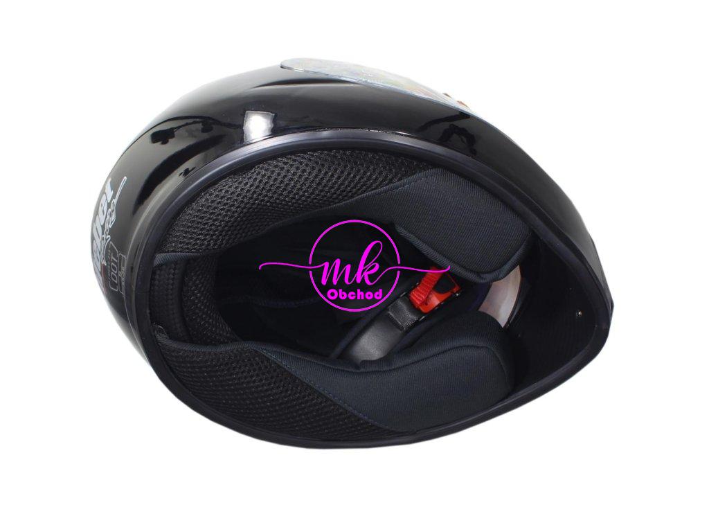 KASK SAFEBET HF-125A ČERNÁ M (BEZ ECE) FMVSS 218