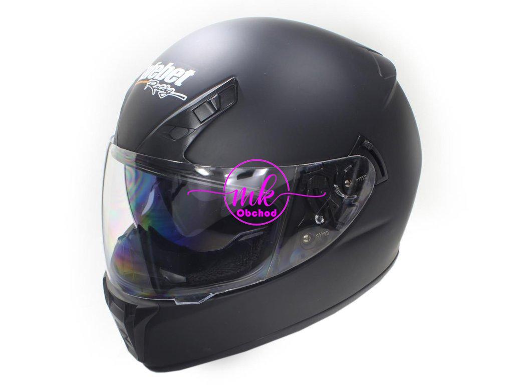 KASK SAFEBET HF-125A FLAT BLACK L (BEZ ECE) DOT FMVSS 218