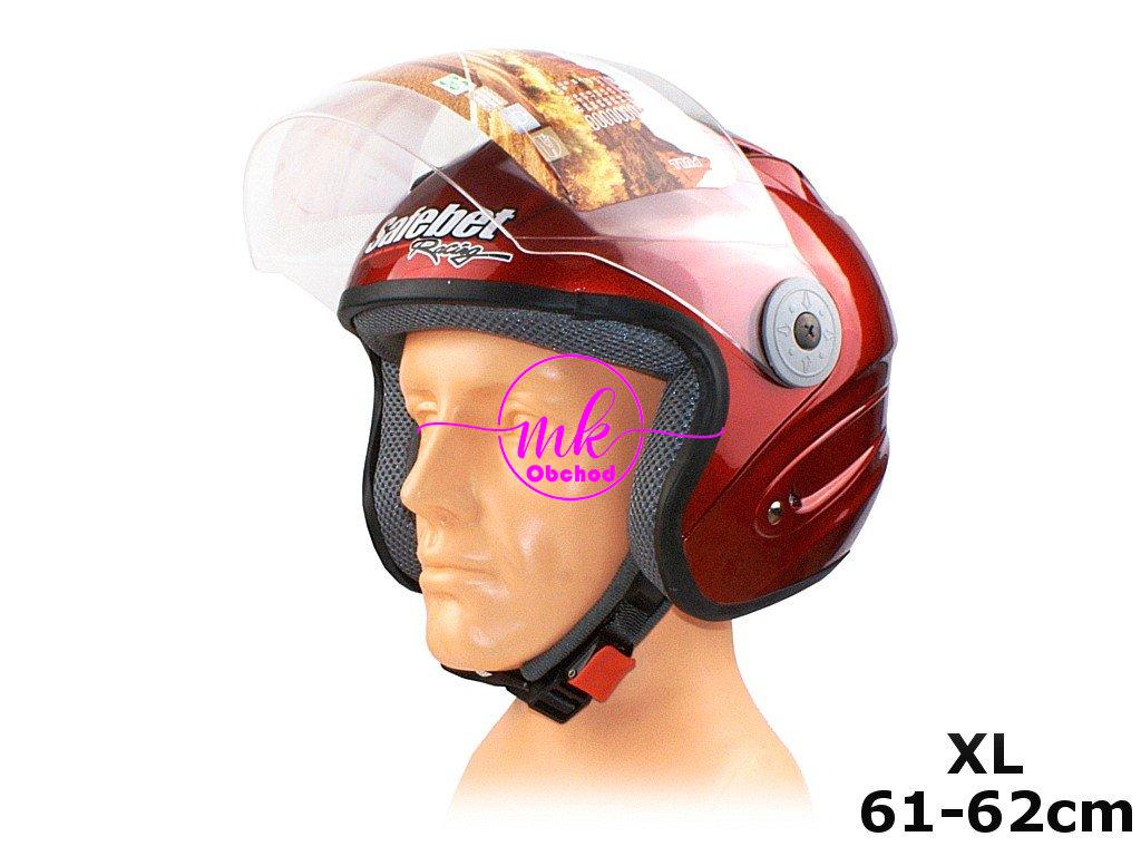 KASK SAFEBET HF-210 BURGUNDY XL (BEZ ECE)