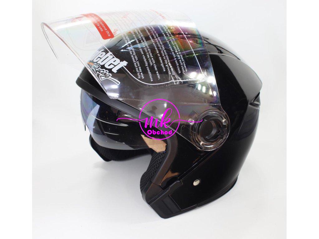 KASK SAFEBET HF-223 ČERNÁ M (BEZ ECE)