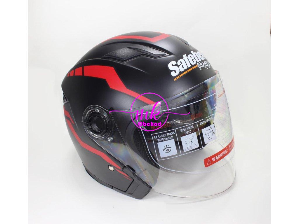 KASK SAFEBET HF-223 FLAT BLACK J36 L (BEZ ECE)