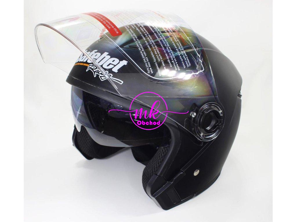 KASK SAFEBET HF-223 FLAT BLACK L (BEZ ECE)