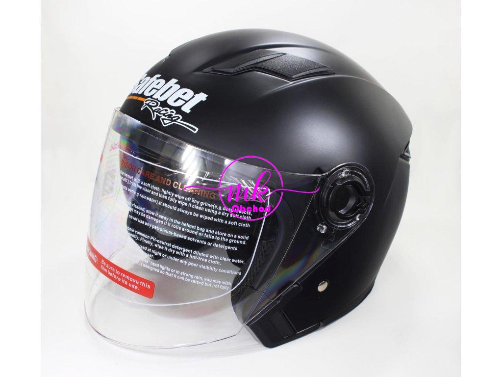 KASK SAFEBET HF-223 FLAT BLACK M (BEZ ECE)