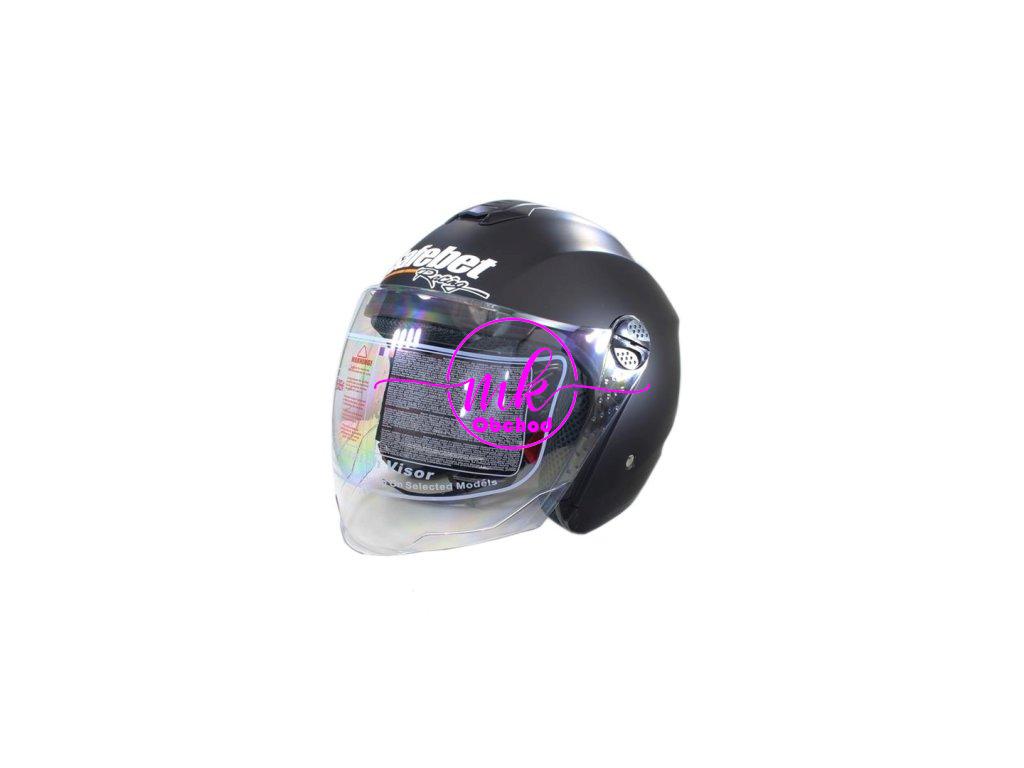 KASK SAFEBET HF-232 FLAT BLACK M (BEZ ECE)