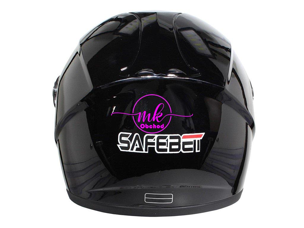 KASK SAFEBET HF-909 BLACK MALÝ L (BEZ ECE)