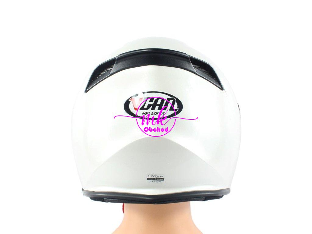 KASK VCAN H586 PERLEŤOVÁ BÍLÁ L