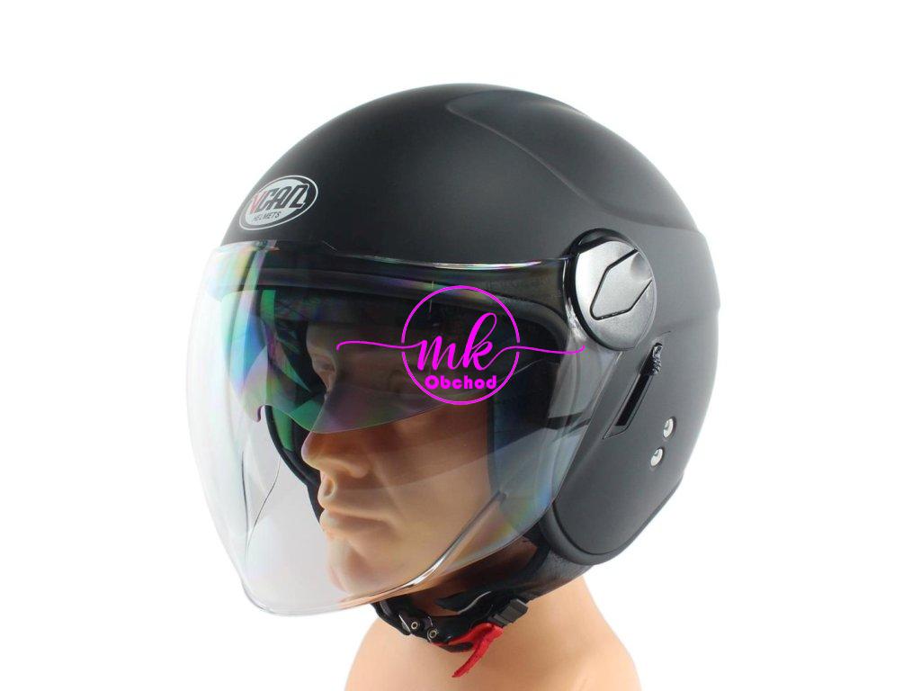 KASK VCAN H595 MATNÁ ČERNÁ L