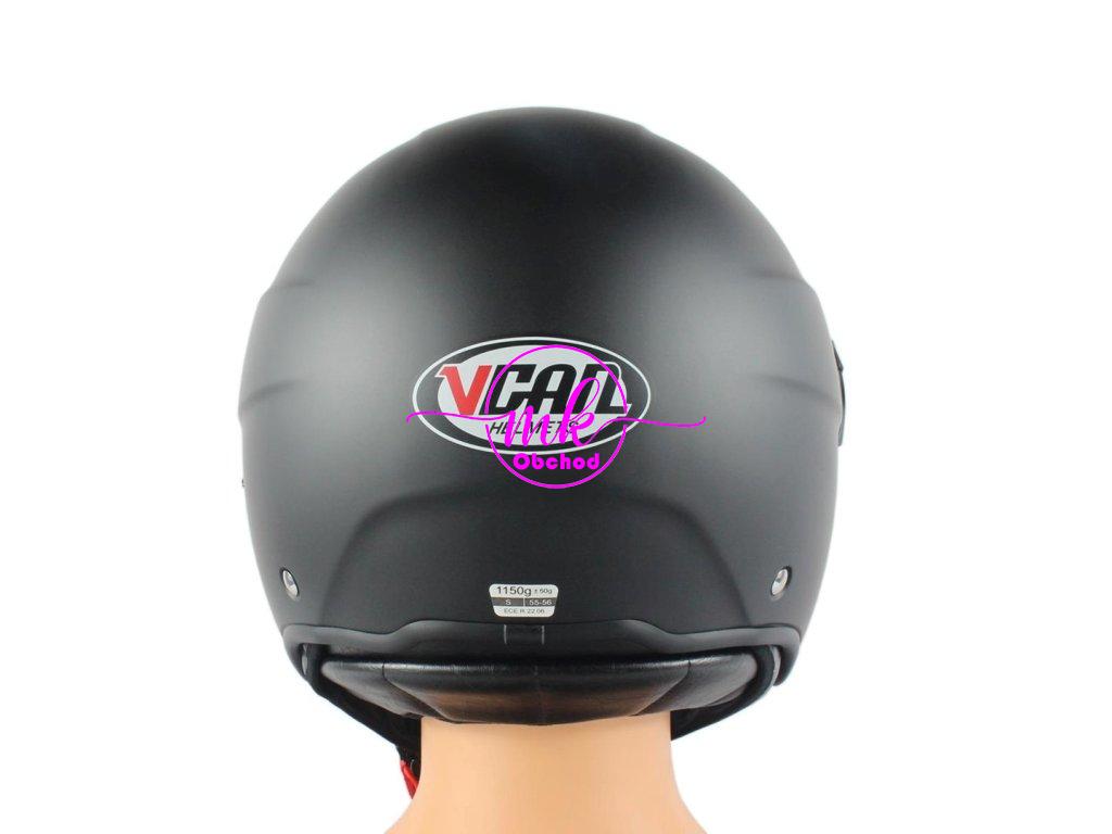 KASK VCAN H595 MATNÁ ČERNÁ S