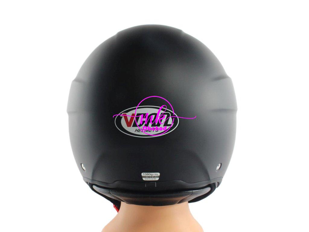 KASK VCAN H595 MATNÁ ČERNÁ XL