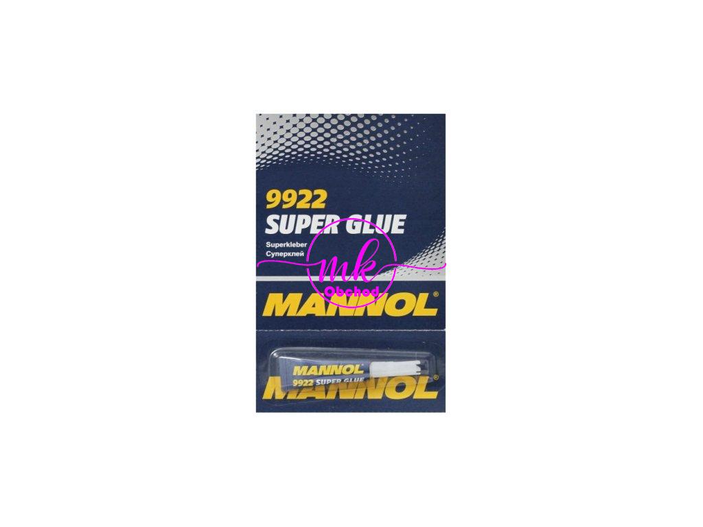 KLEJ SUPER GLUE MANNOL 3gr 9922