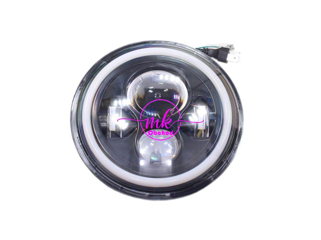 PŘEDNÍ SVĚTLO HALOGEN 4ks. LED DIODA 9-36V 28W HARLEY