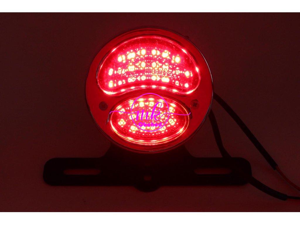 ZADNÍ SVĚTLO FTC-3007 LED CHROM