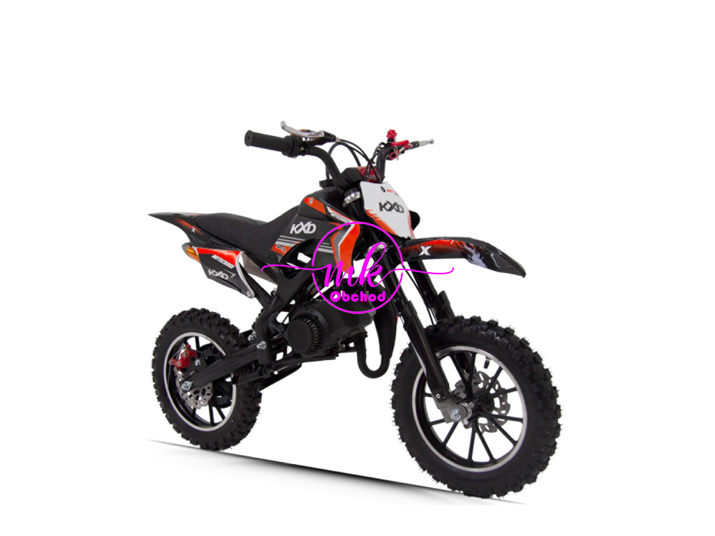 minicross  KXD 701A 49cc 10/10 - červená