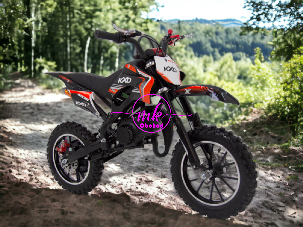 minicross  KXD 701A 49cc 10/10 - modrá