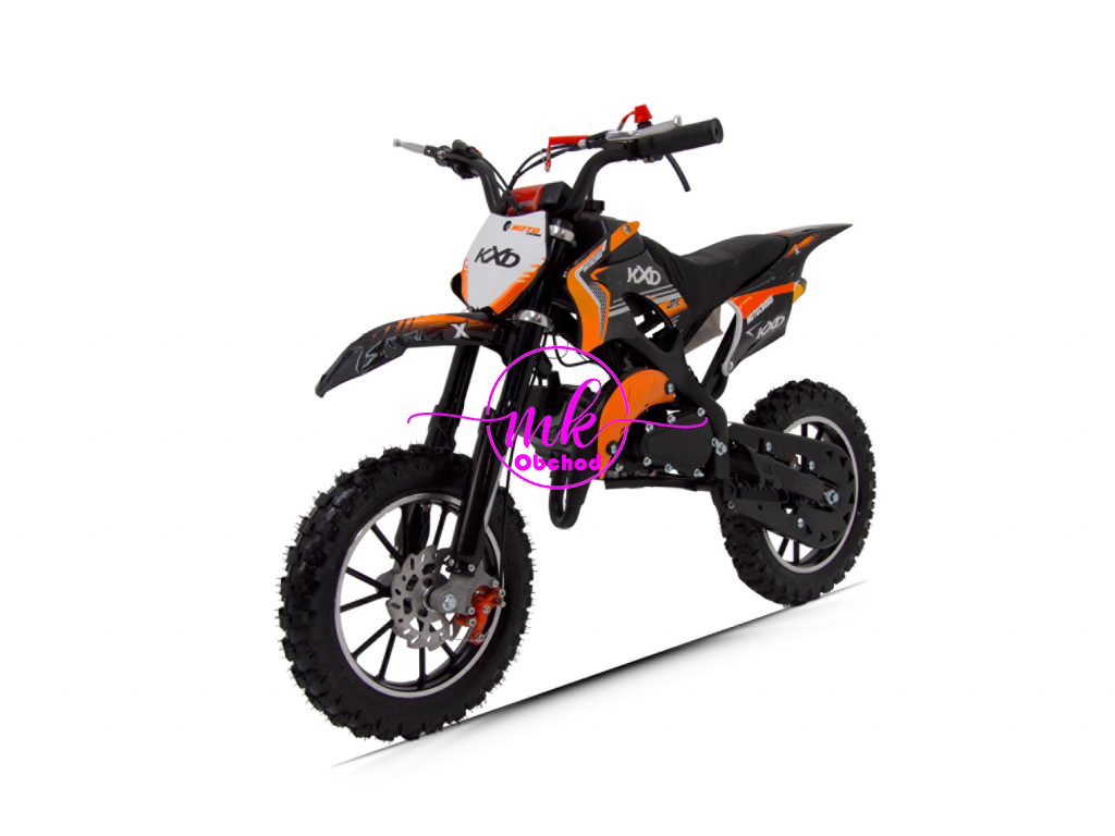 minicross  KXD 701A 49cc 10/10 - oranžová