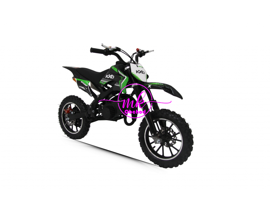 minicross  KXD 701A 49cc 10/10 - zelená