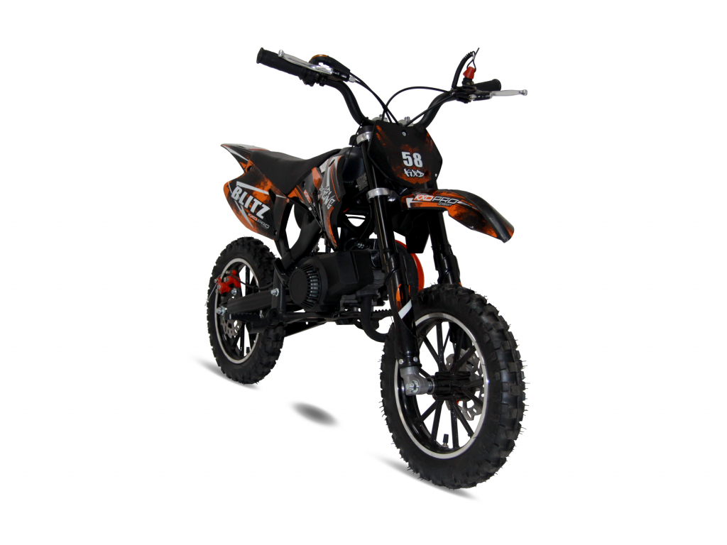 minicross KXD 708A 49cc 10/10 - zelená