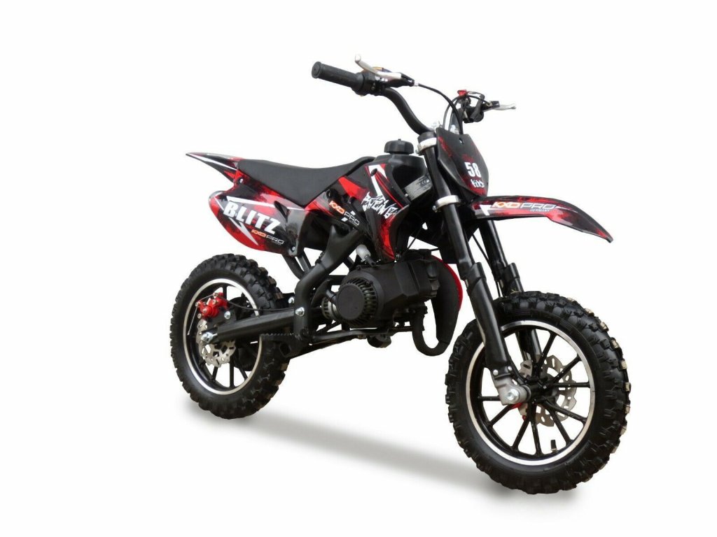 minicross KXD 708A 49cc 10/10 - zelená