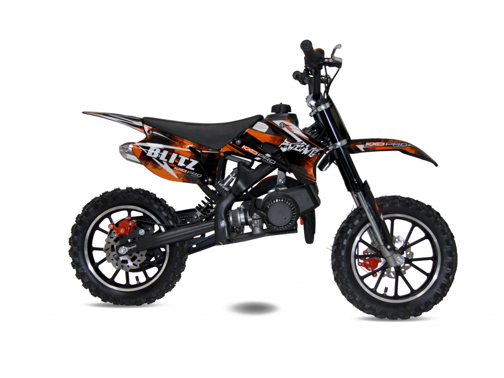 minicross KXD 708A 49cc 10/10 - zelená