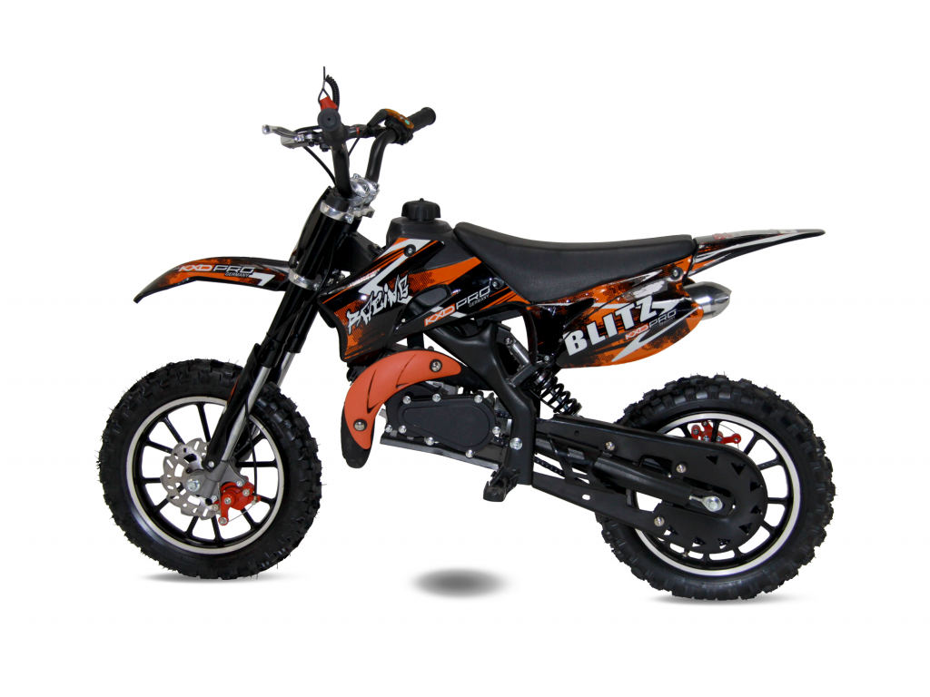 minicross KXD 708A 49cc 10/10 - zelená