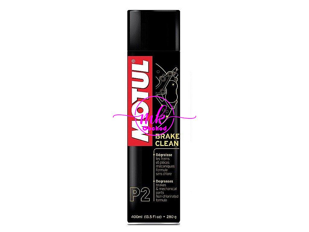 MOTUL P2 ČISTIČ BRZDOVÝCH KOTOUČŮ BRAKE CLEANER 400ml