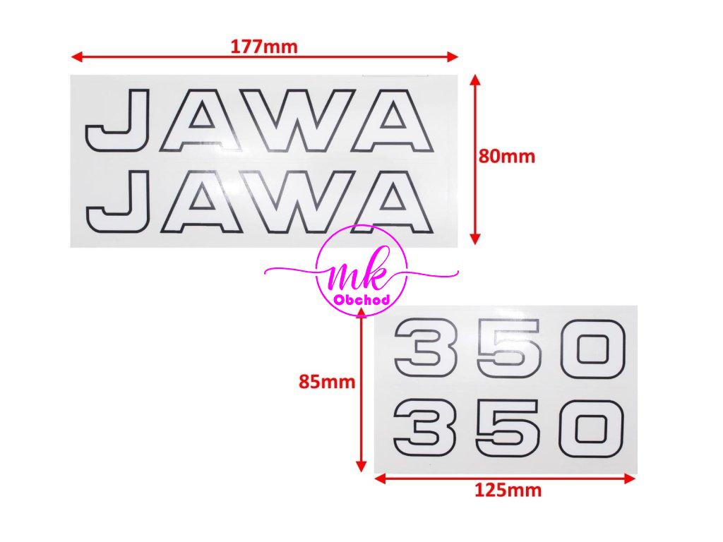 SAMOLEPKA JAWA 350 TYP 638/0