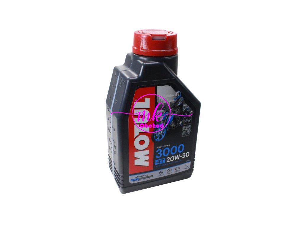 OLEJ MOTUL 3000 4T 20W50 1L