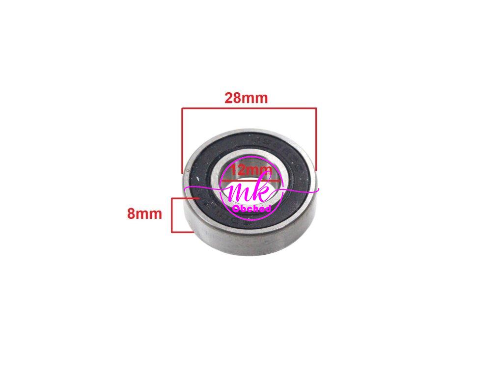 LOŽISKO 6001 2RS 12x28x8 HB